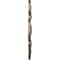 Ekena Millwork Peralta Ceiling Medallion (Fits Canopies up to 4 5/8"), 17 3/4"OD x 3 1/8"ID x 1"P, Warm Silver CM17PEWSS - alternate 4